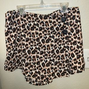 Leopard Skort - Never worn